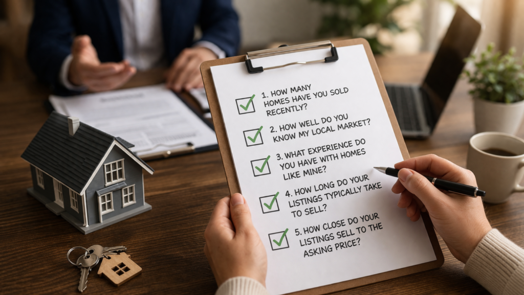 questions to ask a realtor when selling a home in Idaho